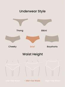 LUVLETTE 3-Pack Soft Cotton Basic Floral Print Lace Trim Mid-Waist Airy Women Underwear Briefs-Lingerie Lace - Multicolor - View 13