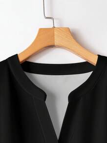 Rusticease 休闲简约度假风格复古几何印花上衣和裤子套装，大码女装，适合秋季和初秋假期，女式秋季衬衫和裤子套装女式两件套裤套装夏季套装两件套女式两件套女式套装休闲 - 彩色 - 查看 5