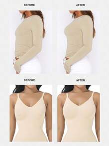 SHEIN 1 Cặp miếng dán núm vú, thích hợp để mặc hàng ngày - Màu be - Xem 4