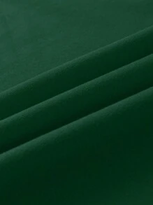 EMERY ROSE Áo phông chữ lớn thường ngày trở lại trường cỡ lớn dành cho nữ Áo phông họa tiết dành cho nữ - Màu xanh lá cây đậm - Xem 3