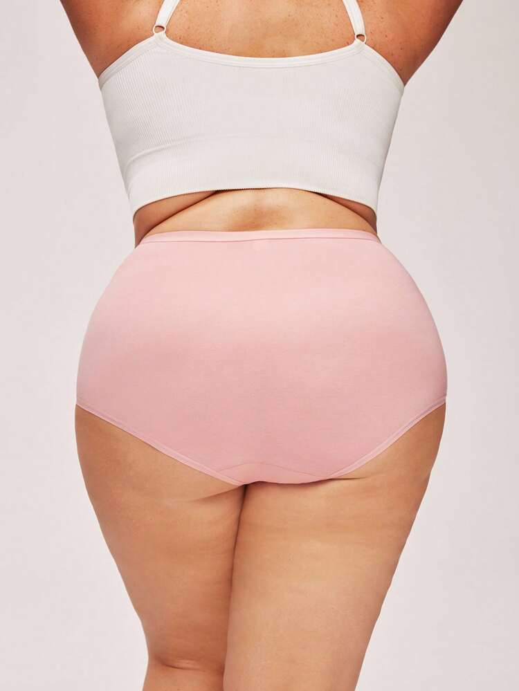 Plus 3-Pack High-Waist Briefs