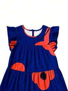 Breezaya Đầm xòe in hoa lớn thời trang ngày lễ cho kỳ nghỉ bãi biển dành cho phụ nữ - Nhiều màu - Xem 6