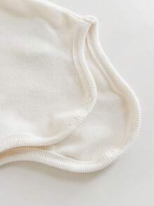 3pcs Newborn Baby Boy/Girl Soft Knit Crew Neck Long Sleeve Bodysuit, Multicolor, Spring/Summer - Multicolor - View 4