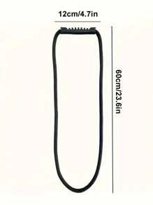 1 件 24 英寸重型存储带，带易握手柄 - 电线和软管整理器，节省空间的带子，适用于家庭、车库、船、房车等 - 多功能且易于存储整理，装饰品