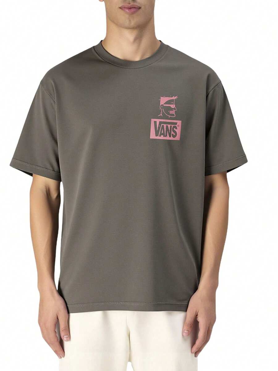 Vans MTE Beachfront SS Tee Black - Dark Grey - View 1