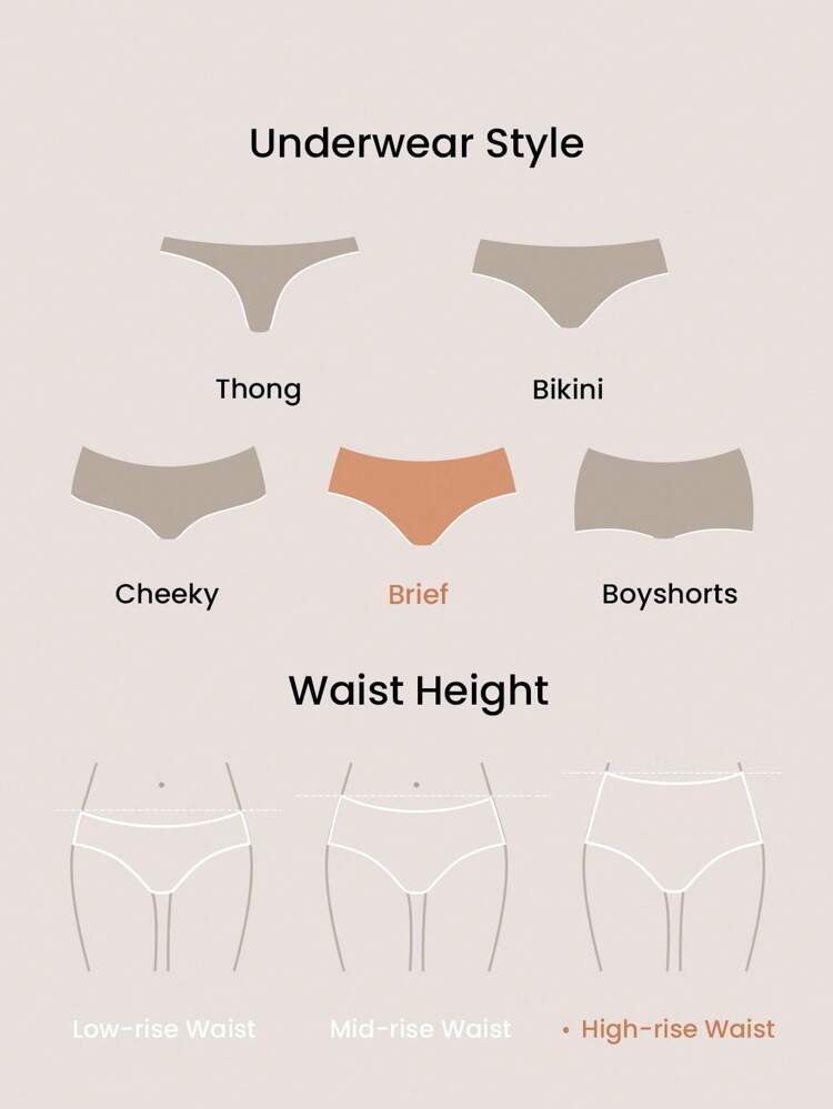 3 paquets de culottes taille haute lissantes. Sous-vêtements de base pour femmes. Ensemble de culottes - Séchage rapide - Vibrations de yoga