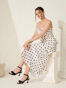 CUCCOO CHICEST 女士优雅蝴蝶结珍珠流苏绑带方头粗跟中跟凉鞋，适合正式场合、派对、约会、哥特风、黑色面料、高跟鞋、鸡尾酒会、酒吧、万圣节、圣诞节、感恩节、生日、情人节 - 黑色 - 查看 11