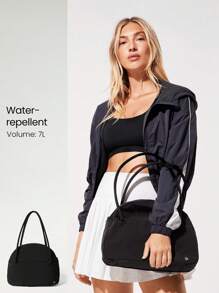 GLOWMODE Power Play 防水储物隔层拉链口袋保龄球包健身房工作室旅行日常休闲 - 黑色 - 查看 8