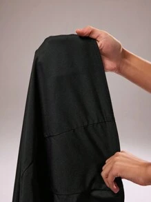 Rustia Plus Size Women's Elegant Commuter Hollow Front Button Collar Office Style Short Sleeve Blouse, Autumn/Summer Women's Clothing, Summer Wear, Plus Size Summer Wear, Outerwear, Business Casual Women's Clothing