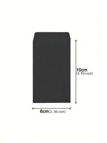 SHEIN 50Pcs Kraft Paper Bag Mini Envelope Wedding Party Invitation Greeting Cards Paper Gift Bag,Christmas - Multicolor - View 17