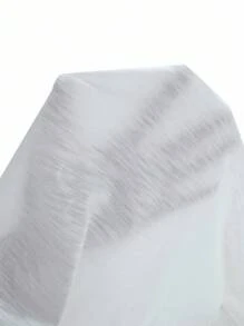 EMERY ROSE Women's Casual V-Neck Short Sleeve PU Leather Patchwork Gold Trim Plus Size T-Shirt