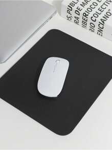 1件/2件 18*20厘米 PU 鼠标垫，防水防刮，适用于笔记本电脑和台式电脑，办公学习和游戏鼠标垫，黑色-升级加厚版返校 - 黑色 - 查看 8