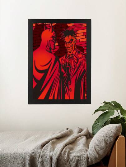 BATMAN X SHEIN Personajes de anime muy adecuados para decorar la familia, la sala de estar, el dormitorio, la oficina, el baño, la cocina - sin marco, apropiado para la sala de estar, el dormitorio y el comedor