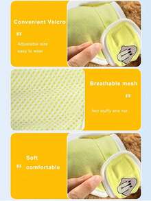 1件装宠物生理裤狗尿布内裤可重复使用可洗母狗生理裤柔软透气卫生裤可调节腹带适用于中小型犬发情季节护理舒适宠物卫生裤防漏保护 - 紫色 - 查看 4