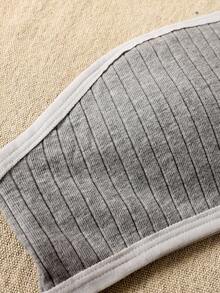 Tween Girl 3-Pack Fashion Simple Padded Non-Slip Tube Top Bras - Multicolor - View 4