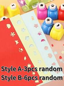 Multi-Function Paper Hole Puncher For Everyday Use - Multicolor - View 10