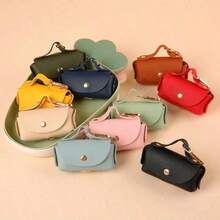 1 pieza Dispensador portátil para bolsas de residuos de perro/Portador de eliminación de mascotas de 3.5*2.7*1.5 pulgadas, multicolor - Multicolor - Ver 2