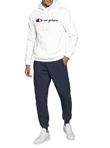 Champion Men Hoodies - White - View 3