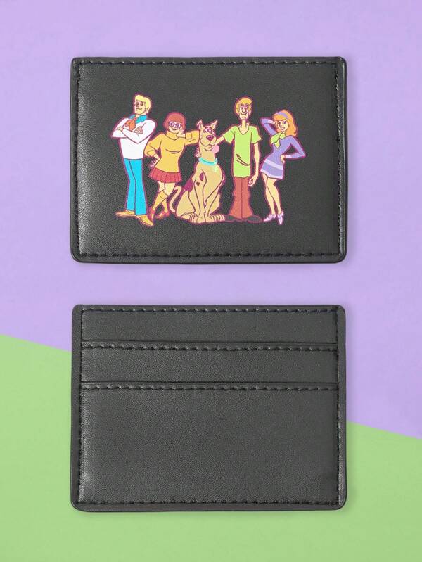 SCOOBY-DOO X SHEIN Cartoon Pattern Stylish Large Capacity Card Case