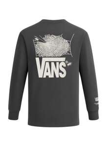 Vans Áo thun MTE Fly In The Web LS màu đen - Màu xám đen - Xem 5