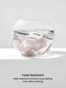 LUVLETTE Plus 3件組內衣外穿風運動棉質基本款高腰內褲 女款內褲套裝 也適合青少年女孩與年輕女性 - 彩色 - 查看 9