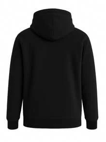 Calvin Klein CORE MONOLOGO HOODIE - 黑色 - 查看 5