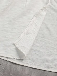 Chaqueta delgada de unicolor con estilo bohemio minimalista y de alta gama para mujer, versátil para vacaciones de verano