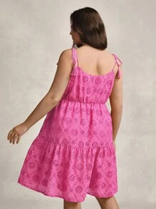 Zelara Embroidered Casual Flowy Camisole Dress, Plus Size Mother's Day Church Outfits Women Going Out Outfits Office Streetwear Women Kawaii Back To School Fall Women Clothes Winter Outfit For Women