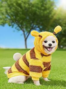 Ropa para perros y gatos, suministros para mascotas para otoño/invierno, disfraz de abejorro