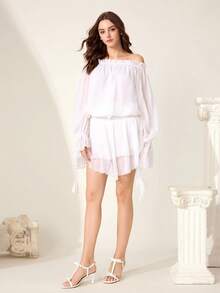 CUCCOO CHICEST Giày cao gót mũi vuông đính đá giả bạc đính nơ trang trí bằng nhựa PVC trong suốt thời trang gợi cảm cho nữ, thích hợp cho mùa hè, kỳ nghỉ, lễ hội âm nhạc, tiệc bar - trắng - Xem 11