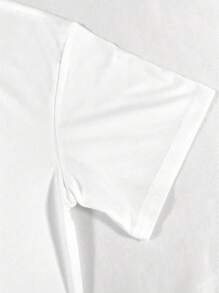 Kindness Is Free - Plus Size Printed T-Shirt - White - View 4