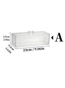 1 pièce Boîte de rangement pour sachets de thé avec couvercle, boîte de rangement à compartiments pour bureau, organisateur de tiroir, boîte de rangement en acrylique transparent, parfait pour les armoires de cuisine, les plans de travail et le rangement dans le garde-manger, idéal pour les capsules de café, les organisateurs de sachets de thé, le support pour sachets de thé, le rangement de sachets de thé, cadeau de fête, cadeau de Noël
