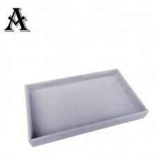 Jewelry Tray Organizer, Jewelry Necklace Earring Ring Display Storage Box, Stackable Jewelry Holder Case Makeup Cosmetic Organizer For Earrings Necklace Rings Bracelets Pendants Pearl