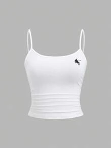 SHEIN Sweetro Áo hai dây tối giản thường ngày dành cho nữ - Nhiều màu - Xem 7