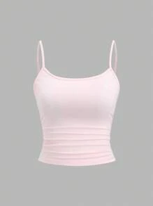 SHEIN Sweetro Áo hai dây tối giản thường ngày dành cho nữ - Nhiều màu - Xem 8