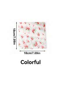 50 piezas de papel de horno antiadherente apto para pastel, sándwich, picnic con 5 estilos diferentes; papel de envoltura con cuadrícula para comida rápida, forro de canasta