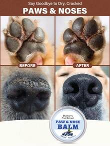 PET Lavender Essential Oil Paw & Nose Balm For Dogs & Cats, 0.53 Oz - Natural Moisturizing Balm For Dry, Cracked Paws & Noses, Soothing & Nourishing Formula, Pet-Safe & Gentle - Purple - View 3