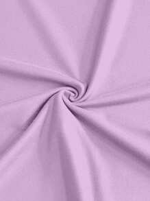 SHEIN LUNE Women Summer Round Neck Butterfly Print Tank Top Graphic Tees Women Tops - Purple - View 4