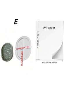 Oval Tray Resin Casting Molds - Silicone Molds For Jewelry Bowl, Basin, Plaster, Concrete - White - View 17