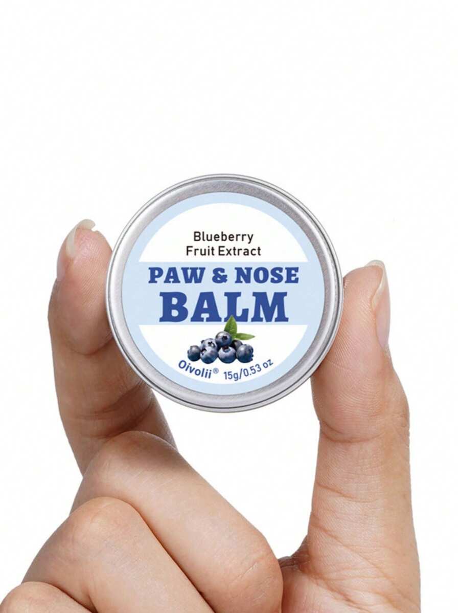 PET Lavender Essential Oil Paw & Nose Balm For Dogs & Cats, 0.53 Oz - Natural Moisturizing Balm For Dry, Cracked Paws & Noses, Soothing & Nourishing Formula, Pet-Safe & Gentle - Purple - View 1