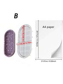 Oval Tray Resin Casting Molds - Silicone Molds For Jewelry Bowl, Basin, Plaster, Concrete - White - View 20