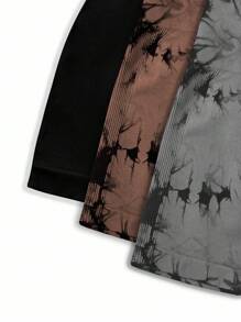 Easithlete 女士褶皱无缝高弹力运动短裤，适合日常健身 - 彩色 - 查看 5