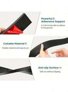 1 件 0.9 米/35.34 英寸门口坡道车库门槛坡道宽敞空间缓坡高强度使用坚固材料家居无障碍 - 彩色 - 查看 13