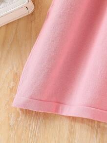 Sparklyn Tween Girl Fashionable Geometric Pattern Long Sleeve Knit Dress Girls Sweater Dress Pink Kids Dress Girls Pink Dress Girls Knit Dress Toddler Girl Sweater Dress Girls Dress Tween Dresses Fall Winter