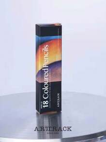 Set de lápices de colores a base de aceite para pintura, material de papelería y útiles escolares