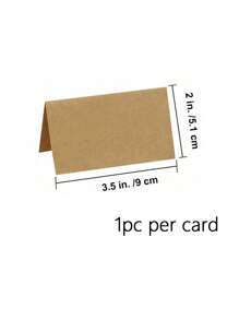 Wooden Place Card Holders, Premium Rustic Table Number Holders, Kraft Paper Table Place Cards, Wooden Photo Holders, Great For Wedding Party Table Names And More! - Brown - View 20