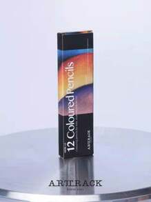 Set de lápices de colores a base de aceite para pintura, material de papelería y útiles escolares