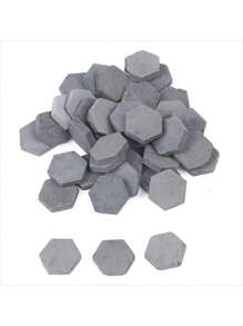 SHEIN 50 块 1:16 比例小红绿砖适用于 DIY 迷你乡村老房子屋顶模型场景最佳礼物生日毕业