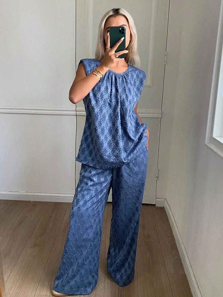 Autumn New Back To School Loose Casual Two Pieces Set For Women