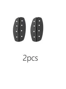 SHEIN Clips de tirantes de silicona para sujetadores, color nude/blanco/negro, almohadillas para los hombros antideslizantes, protector de tirantes de sujetador suave e invisible (con agujeros)